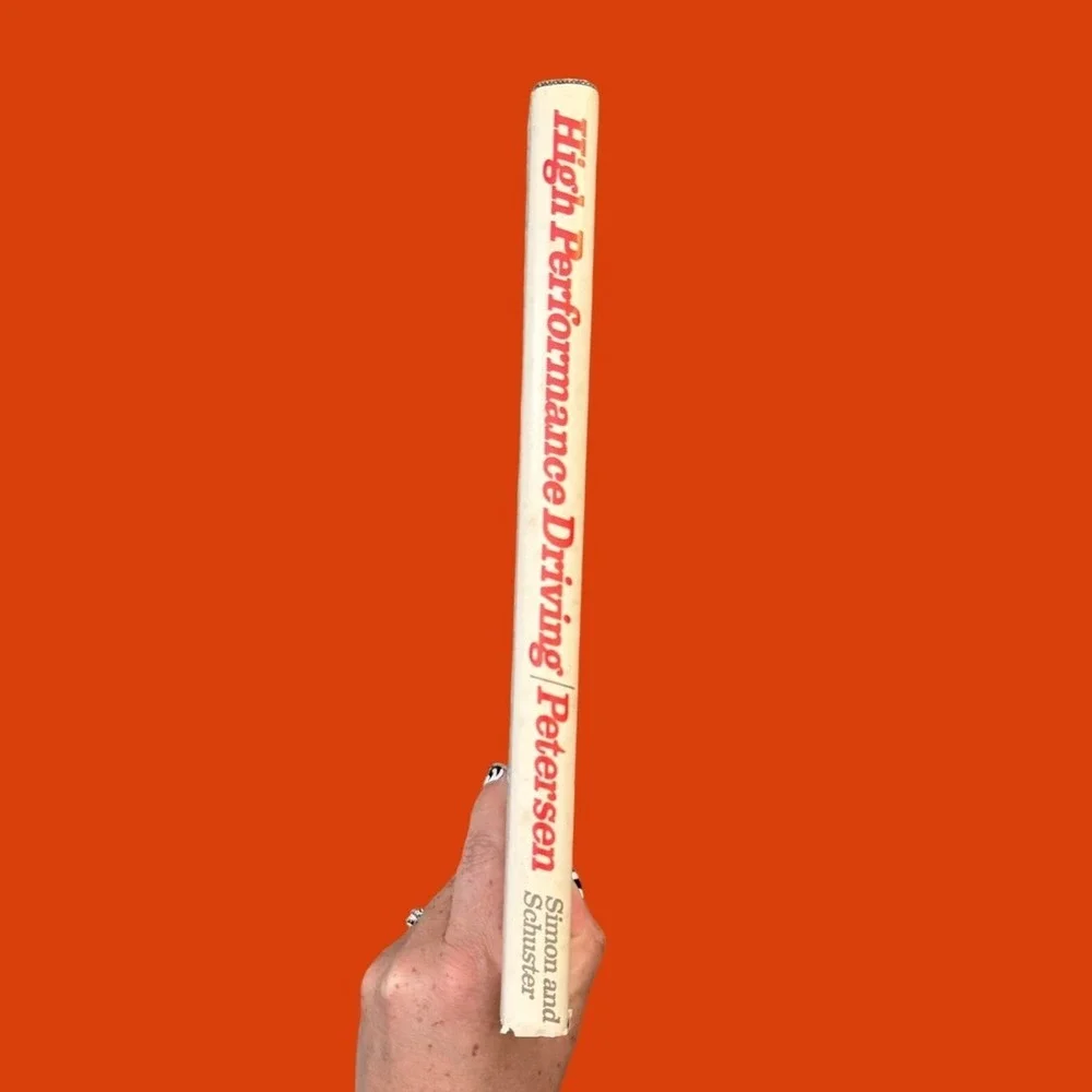 Vintage 1974 High Performance Driving Paul Petersen Hardcover Book 1st‎ Edition